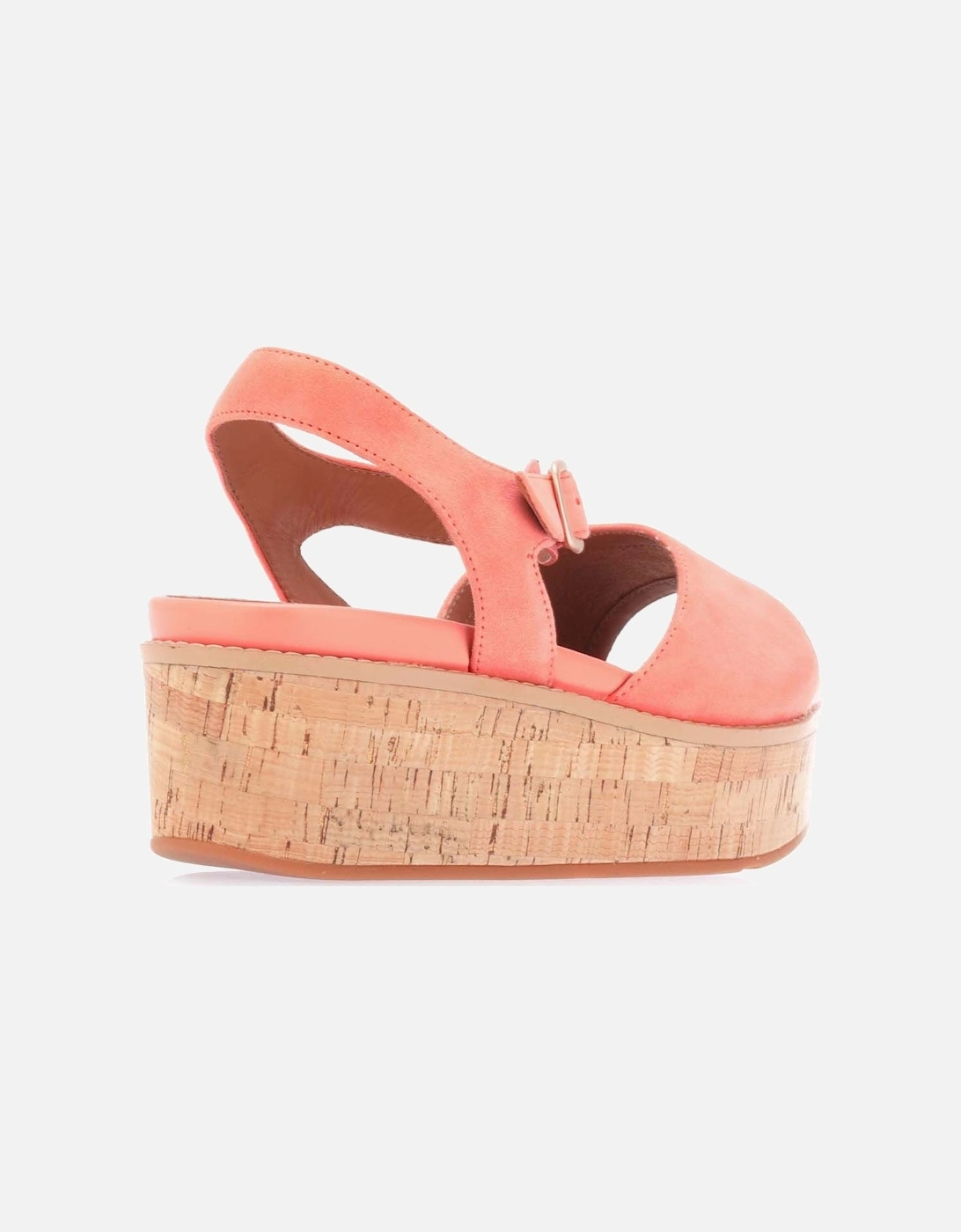 Womens Eloise Suede Back-Strap Wedge Sandals