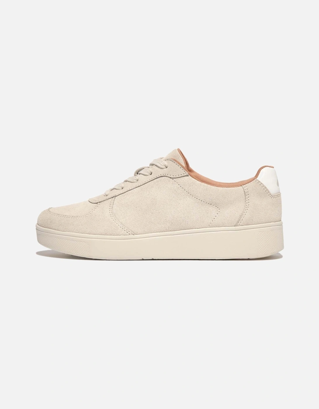 Womens Rally Suede-Mix Panel Trainers, 7 of 6