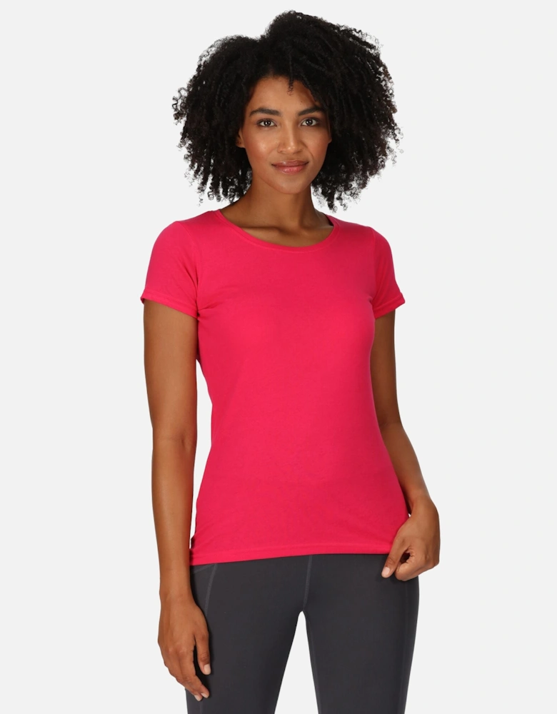 Womens Carlie Coolweave Short Sleeve T-Shirt