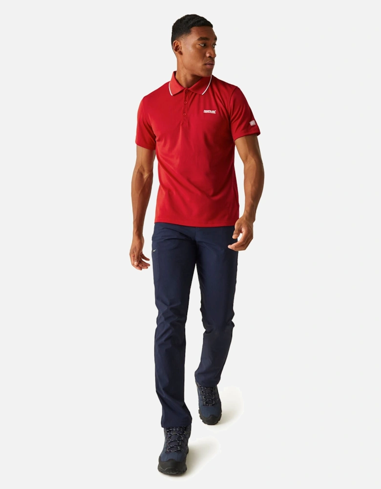 Mens Maverick V Active Polo Shirt