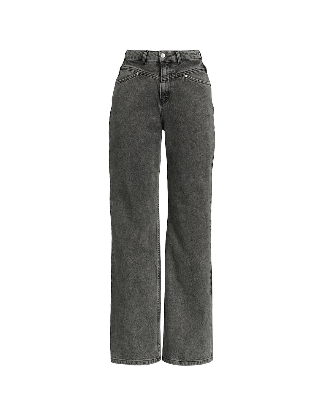 Puddle Leg Jeans - Grey