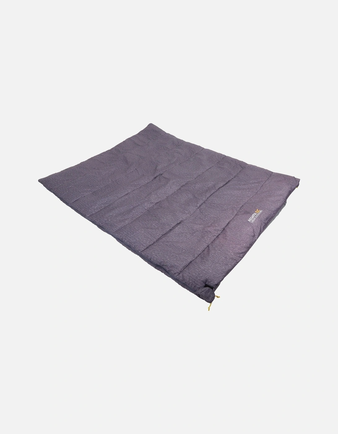 Maui Polyester Lined Double Sleeping Bag  - Grey Marl - One Size, 4 of 3