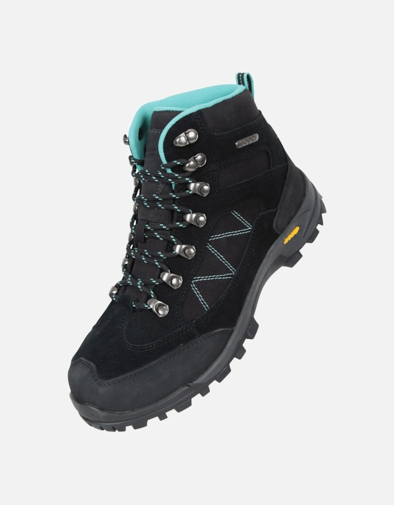 Womens/Ladies Storm Suede Waterproof Hiking Boots