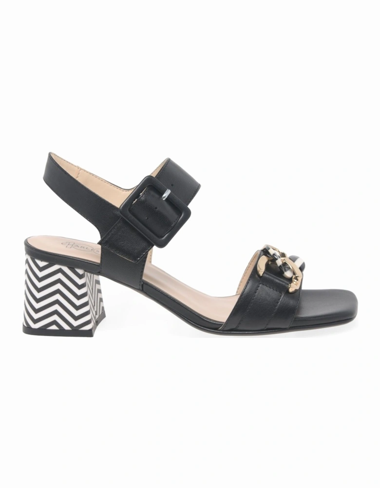 Eveline Womens Block Heel Sandals