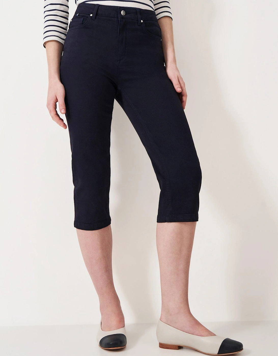 Mia Short Cropped Jean - Navy, 6 of 5