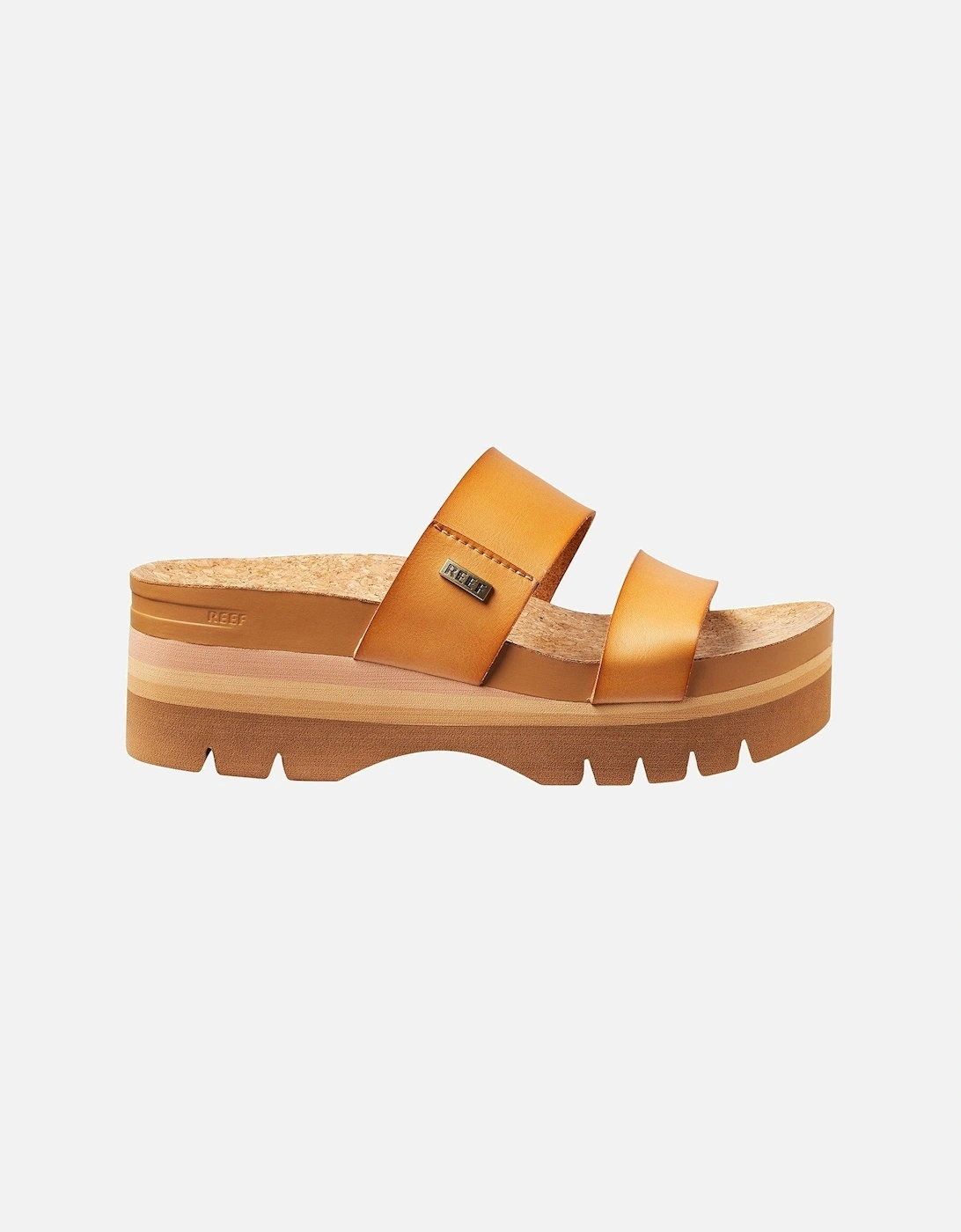 Cushion Vista Higher Wedged Sandals - Natural, 2 of 1