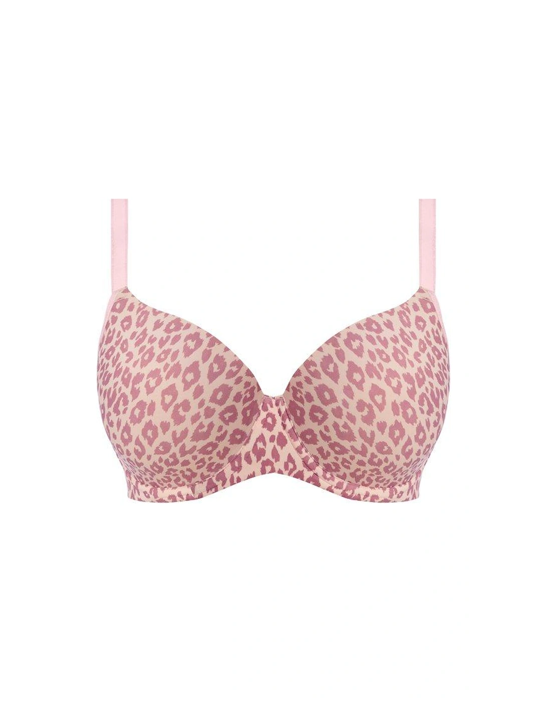 Undetected Underwired Moulded T-shirt Bra - Brown