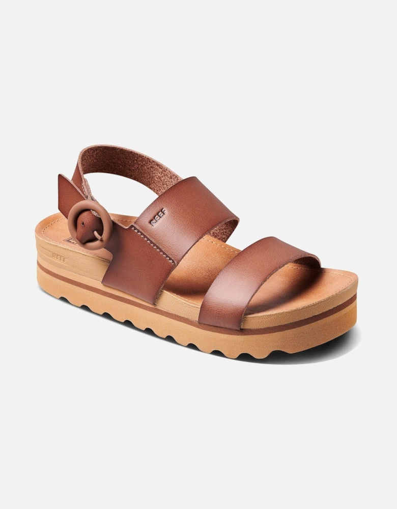 Vista Hi Buckle Strap Sandals - Expresso