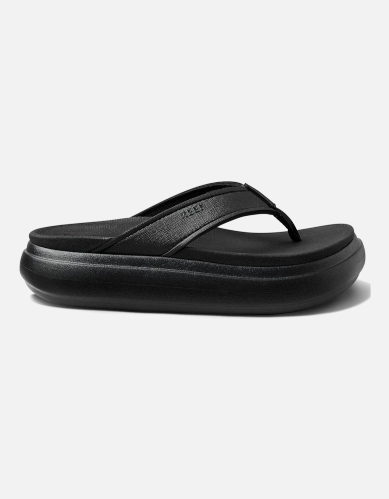 Cushion Bondi Toe Post Sandals - Black