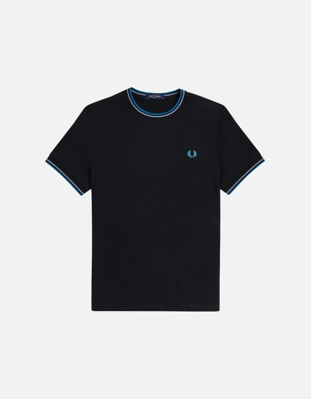 Twin Tipped T-Shirt - Black/Light Smoke/Ocean, 5 of 4