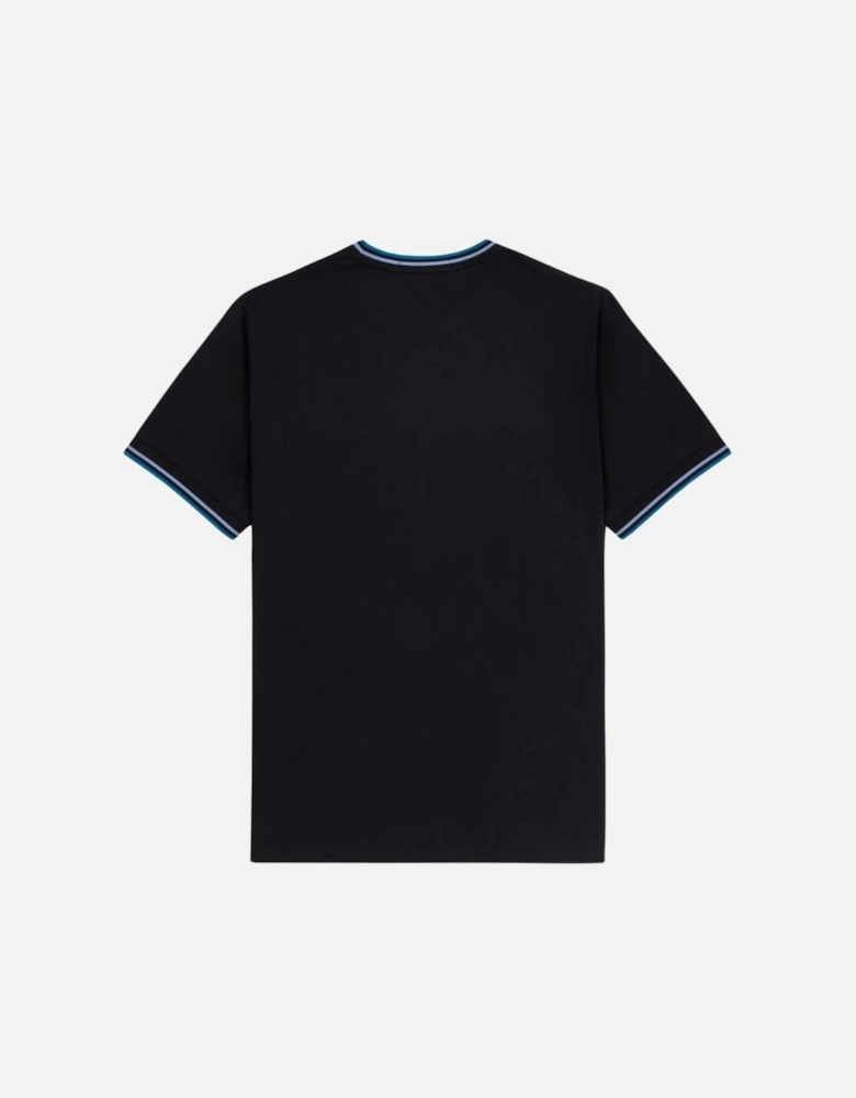 Twin Tipped T-Shirt - Black/Light Smoke/Ocean