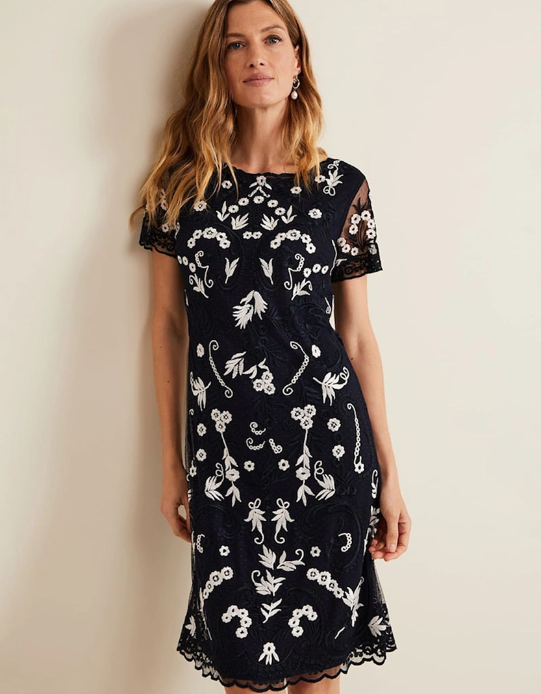Florisa Embroidered Dress, 2 of 1