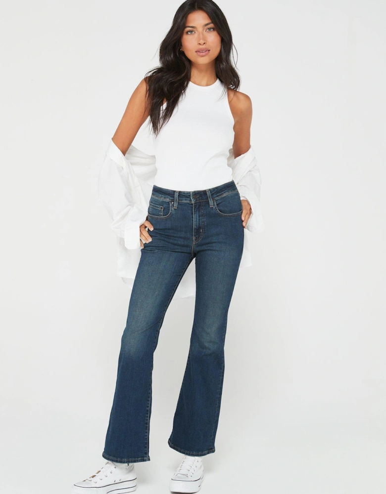 726™ High Rise Flare Jean - Blue Swell