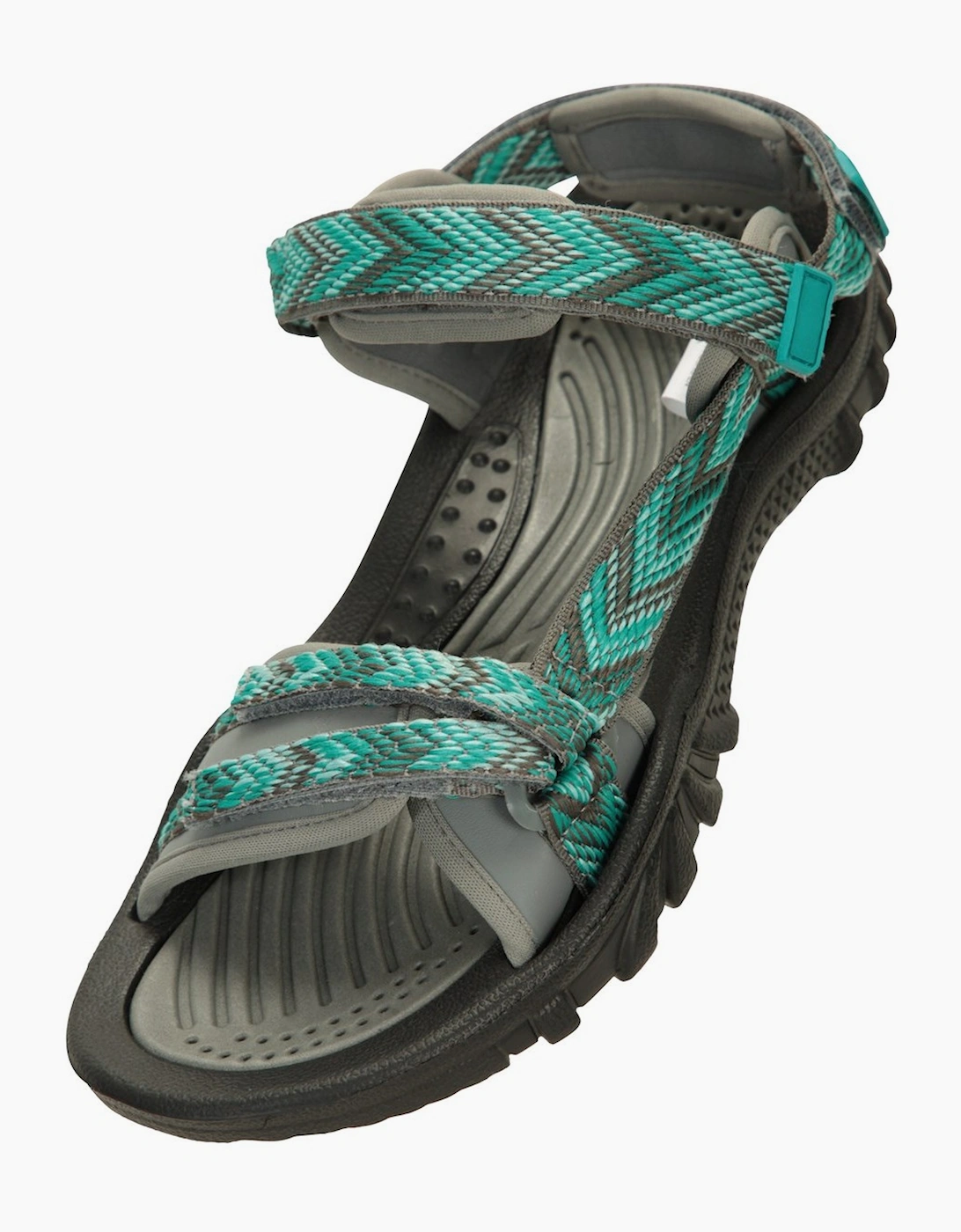 Mountain Warehouse Women's Blue / Cyprus Chevron Sandals - Size 5