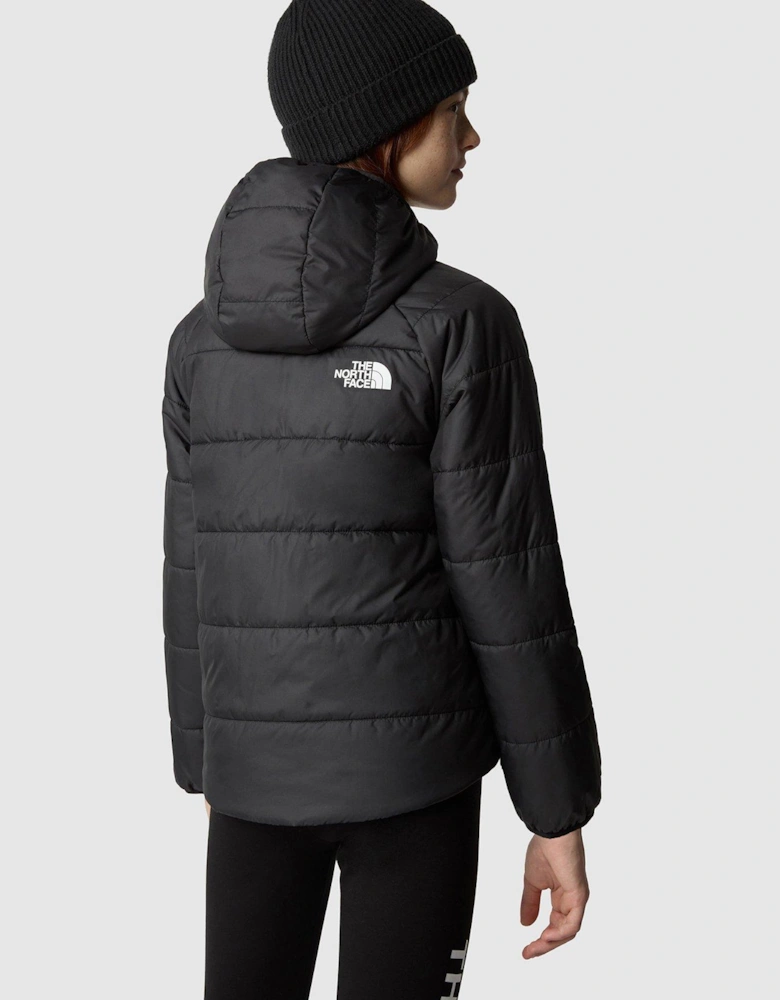 Older Girls Reversible Perrito Jacket - Black