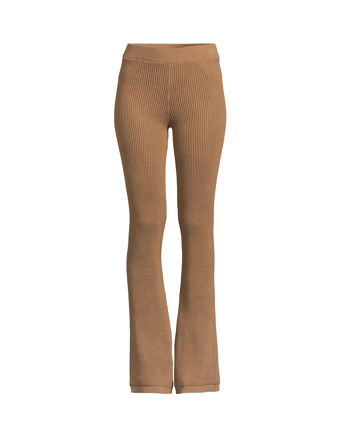 Knitted Trousers - Camel 