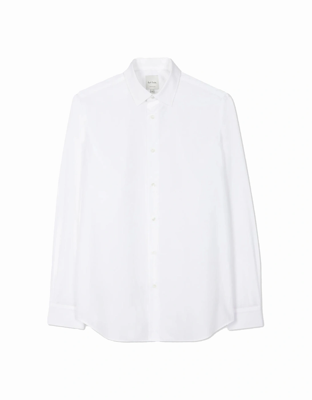 Stripe Cuff Tailored Cotton Shirt White, 5 of 4