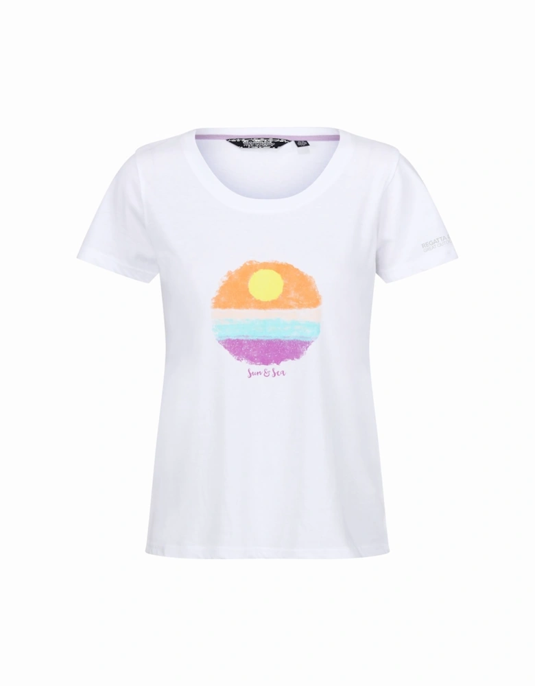 Womens/Ladies Filandra VIII Sun T-Shirt