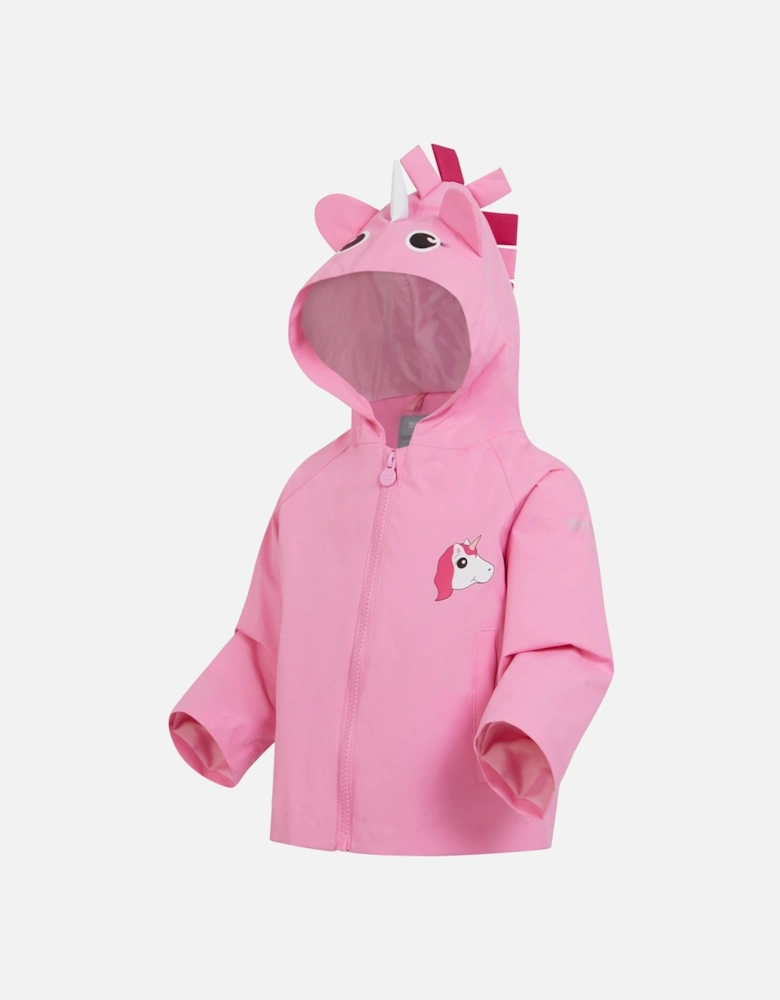 Childrens/Kids Animal Luna The Unicorn Waterproof Jacket