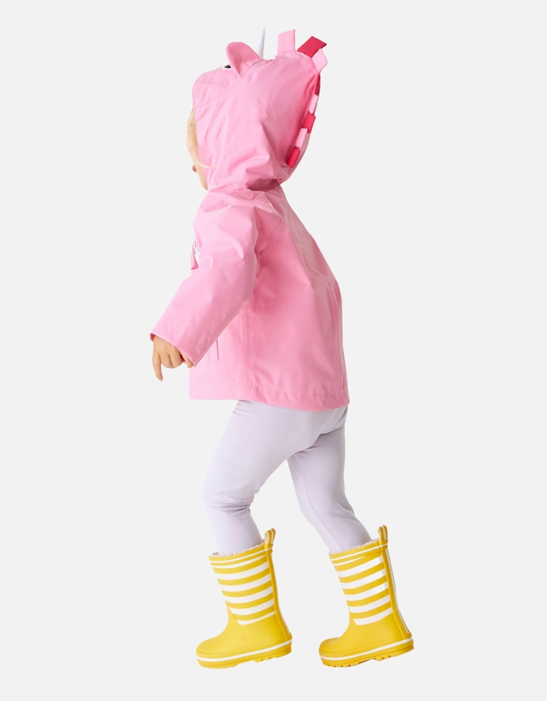 Childrens/Kids Animal Luna The Unicorn Waterproof Jacket