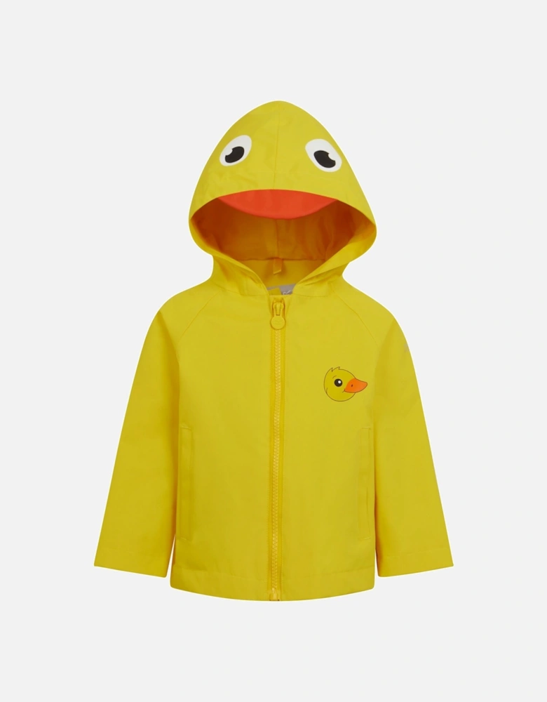 Childrens/Kids Pebbles The Duck Waterproof Jacket