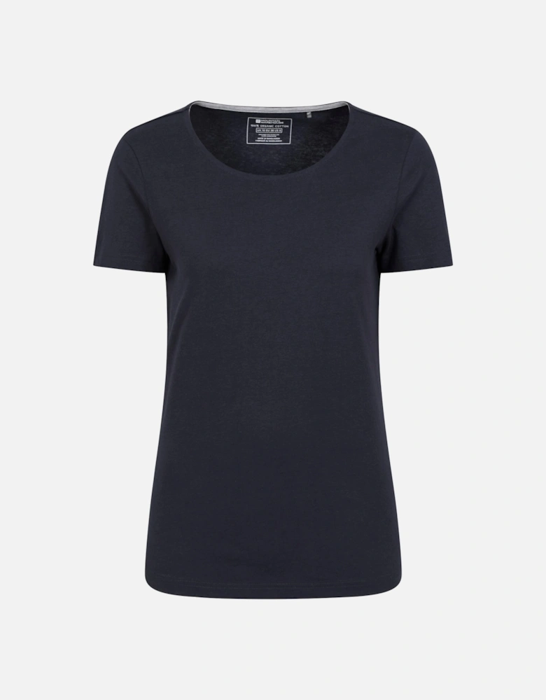 Womens/Ladies Eden Organic V Neck T-Shirt