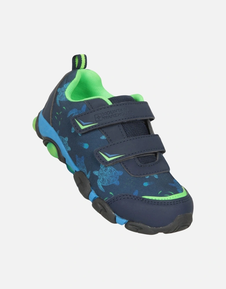 Childrens/Kids Zap Turtle Light Up Trainers