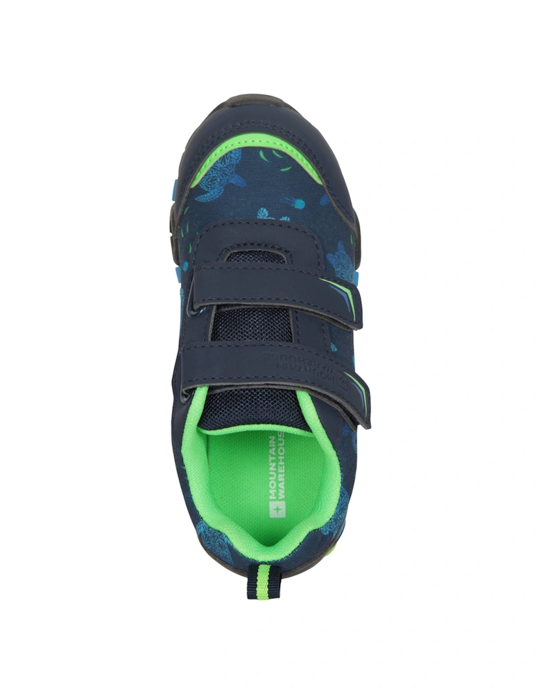 Childrens/Kids Zap Turtle Light Up Trainers