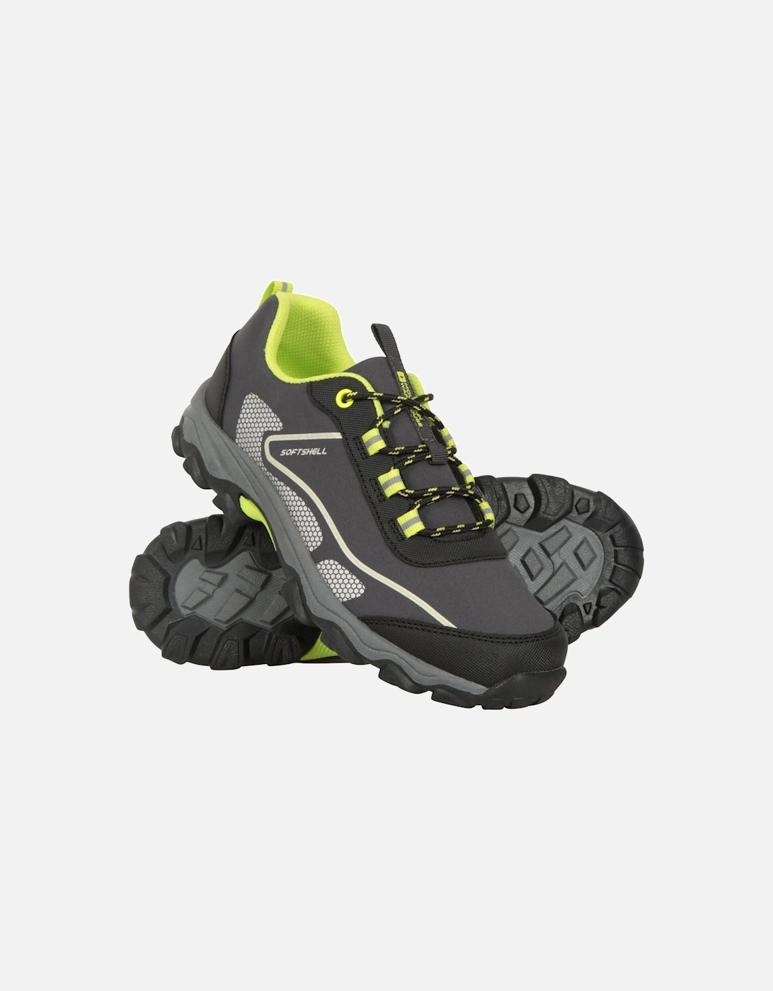 Childrens/Kids Softshell Walking Shoes, 2 of 1