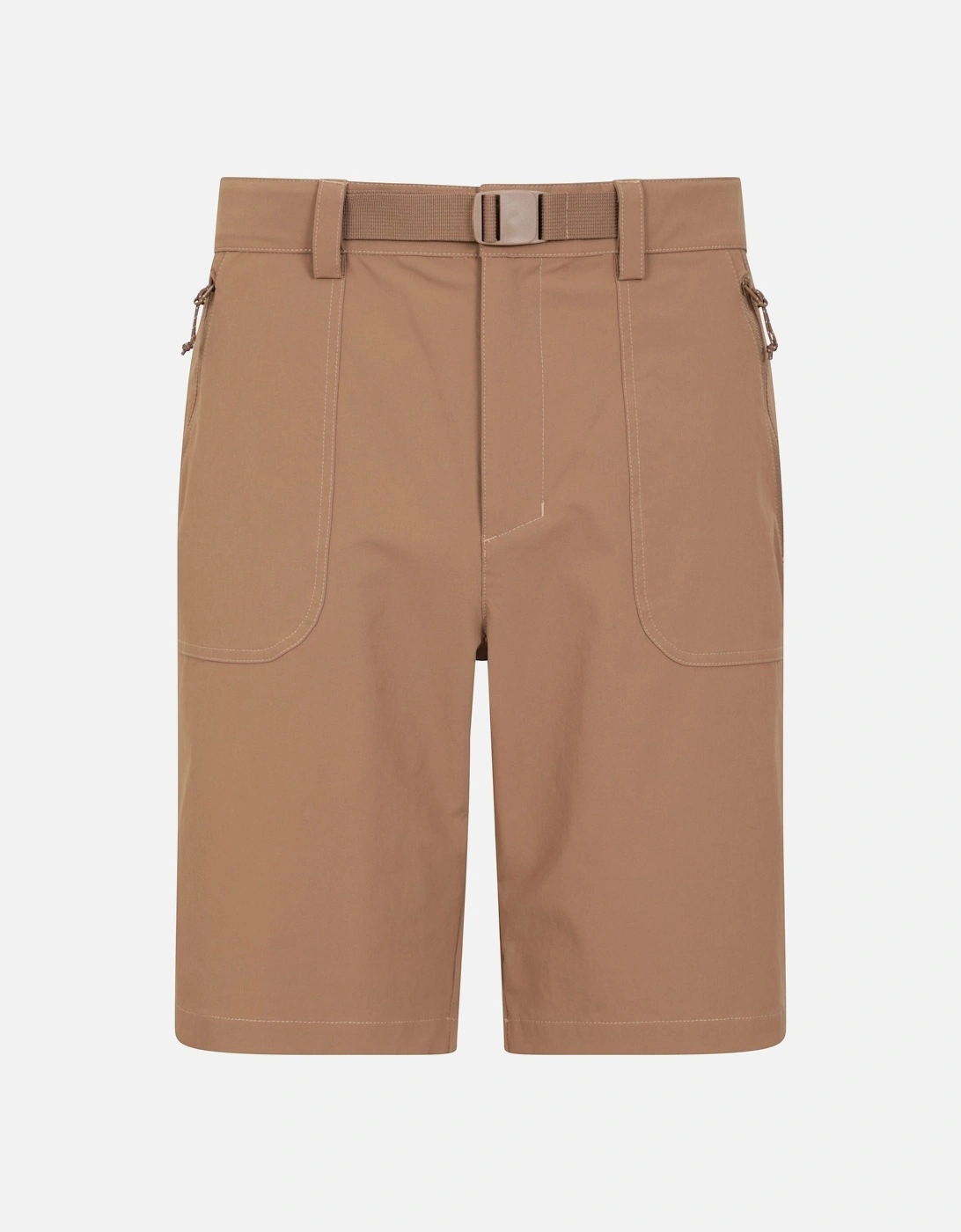 Mens Grassland Belted Shorts, 2 of 1