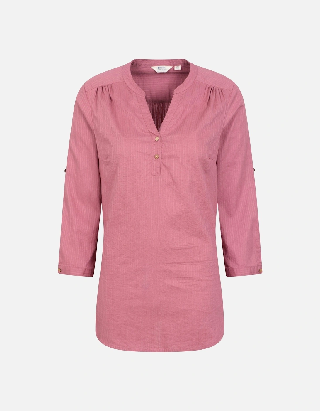 Womens/Ladies Petra Relaxed Fit 3/4 Sleeve Shirt, 2 of 1