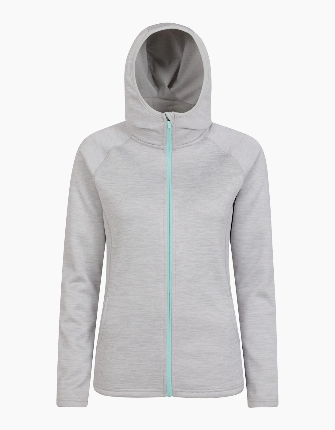 Mountain Warehouse Women's Grey / Dynamic Chakra Isocool Hoodie - Size 6