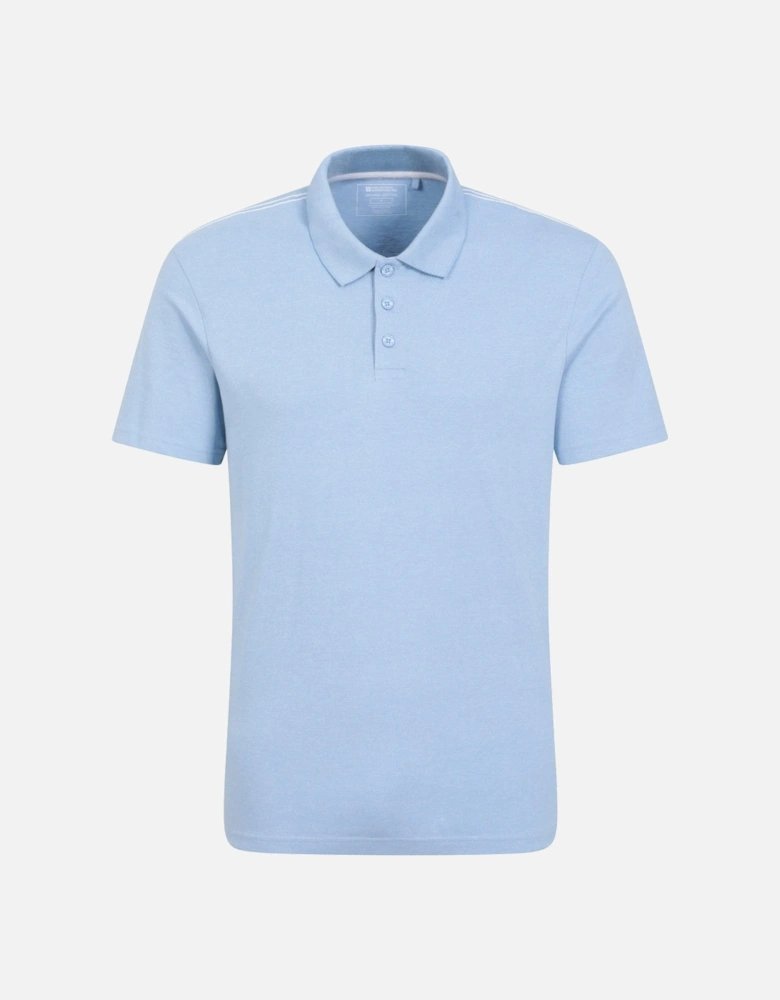 Mens Cordyline Textured Polo Shirt