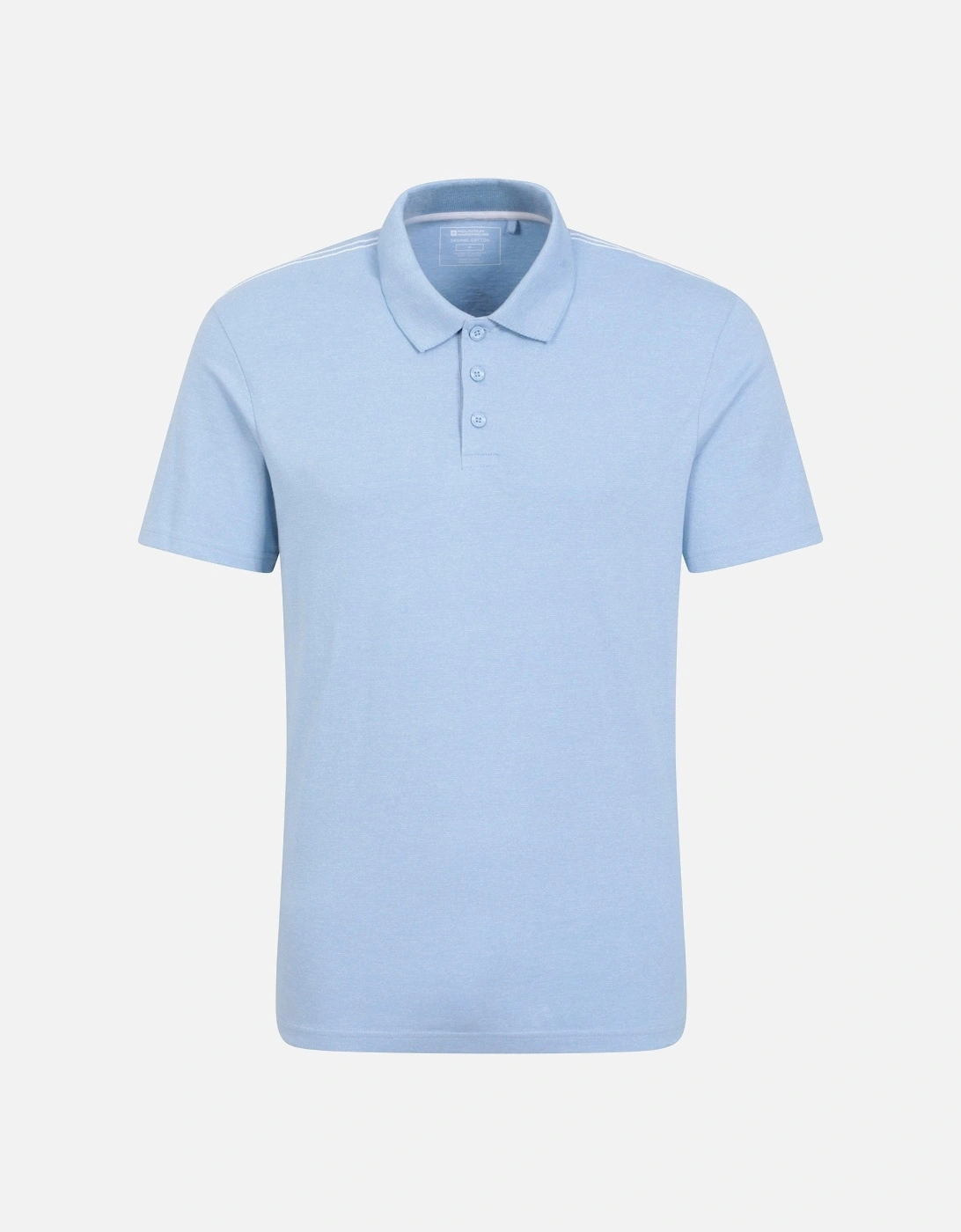 Mens Cordyline Textured Polo Shirt, 2 of 1