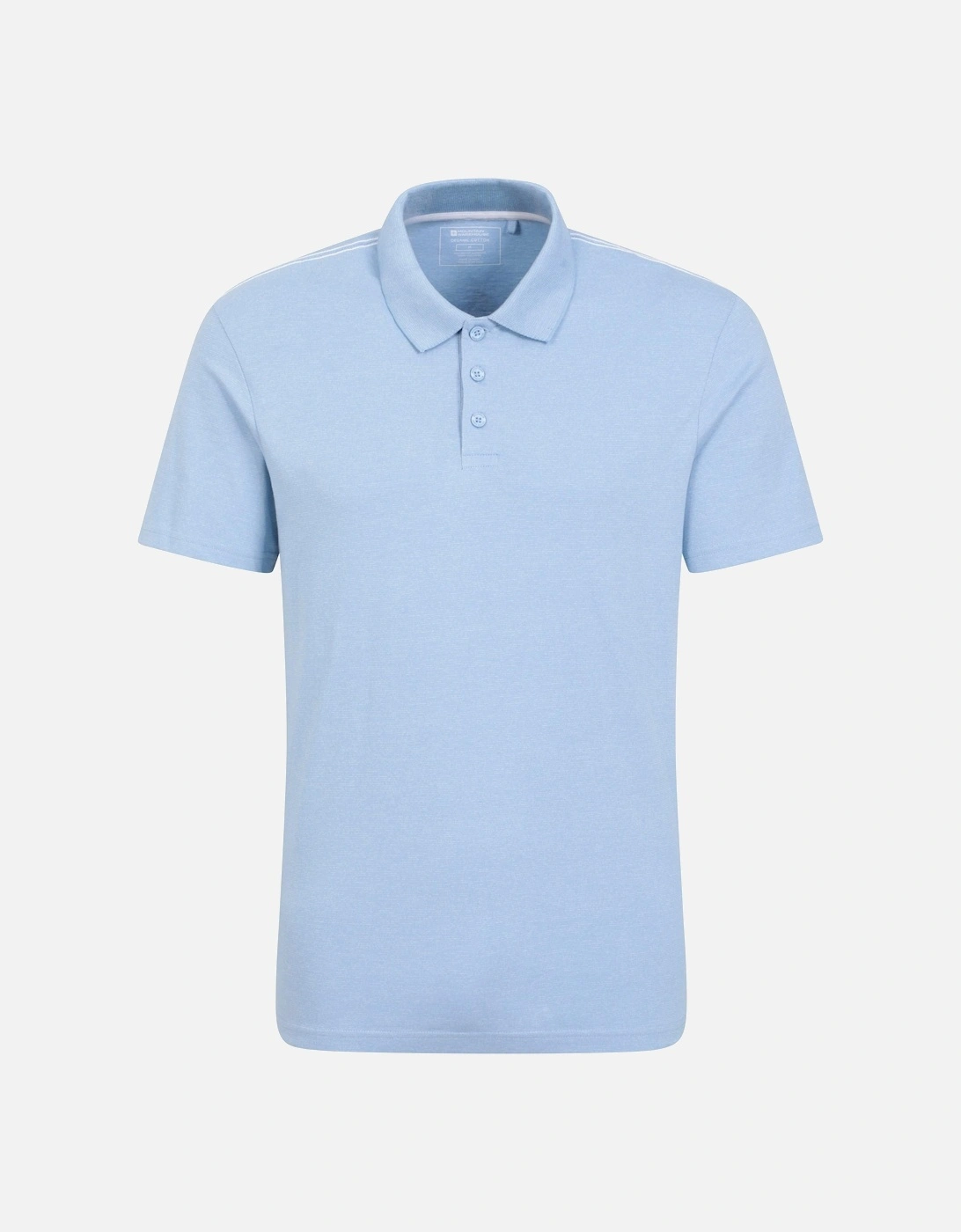 Mens Cordyline Textured Polo Shirt, 5 of 4