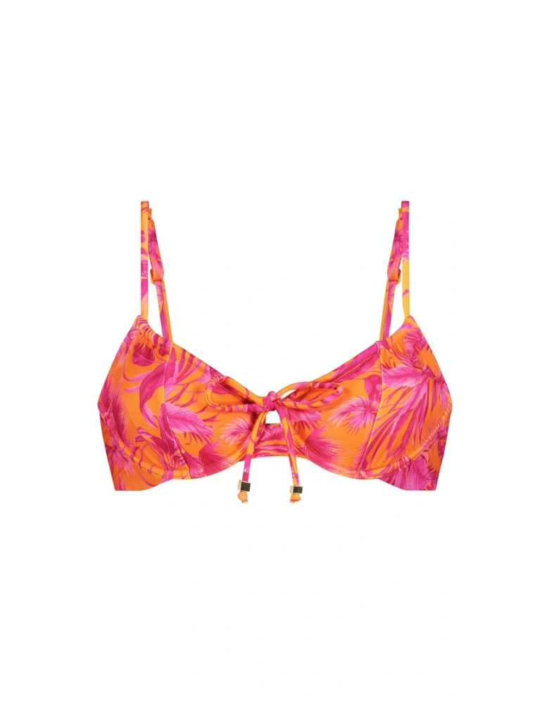 Tulum Non-Padded Underwired Bikini Top - Pink