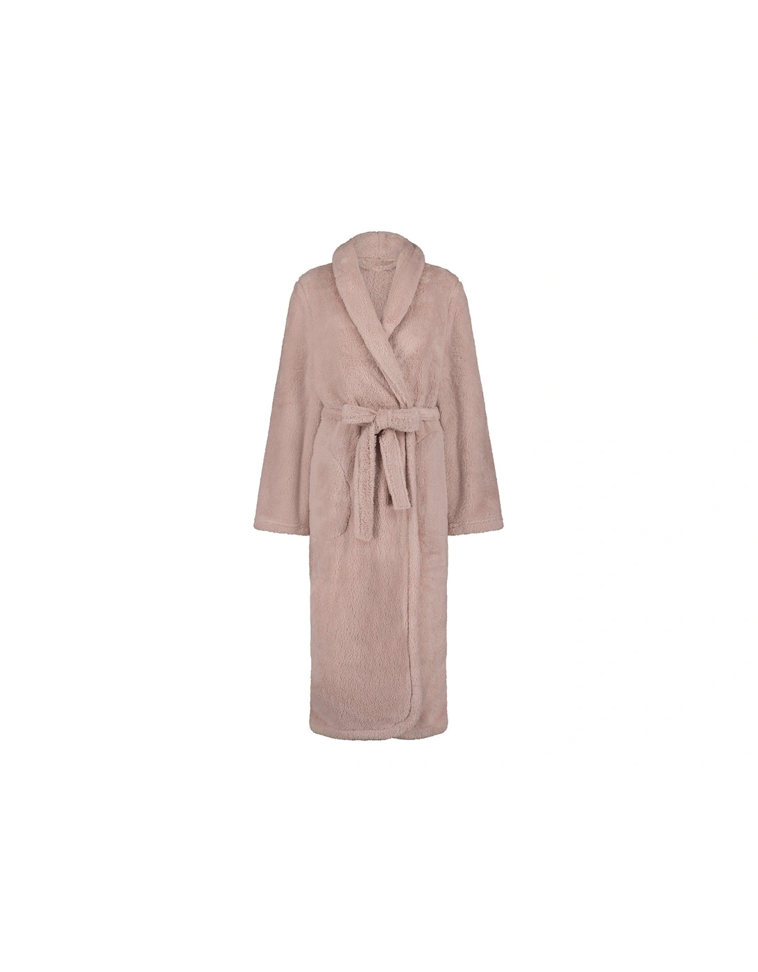 Robe Long Snuggle Fleece - Pink