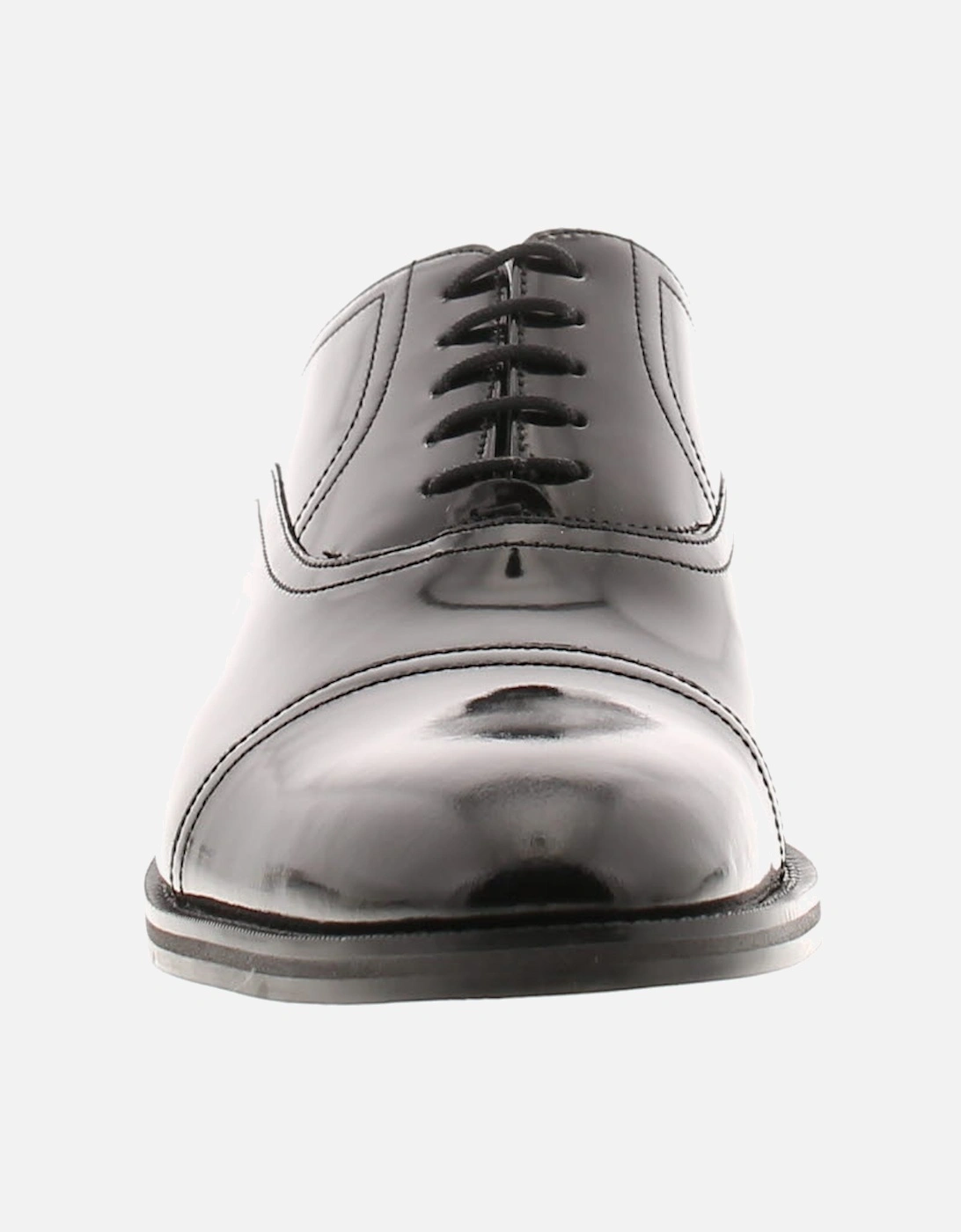 Mens Shoes Lace Up Carlenp Oxford Derby Smart Leather Black UK Size