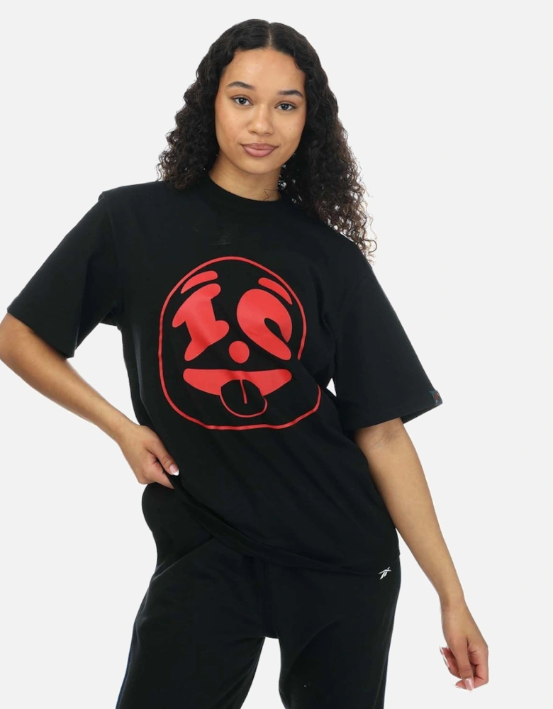 Womens Panda Face T-Shirt