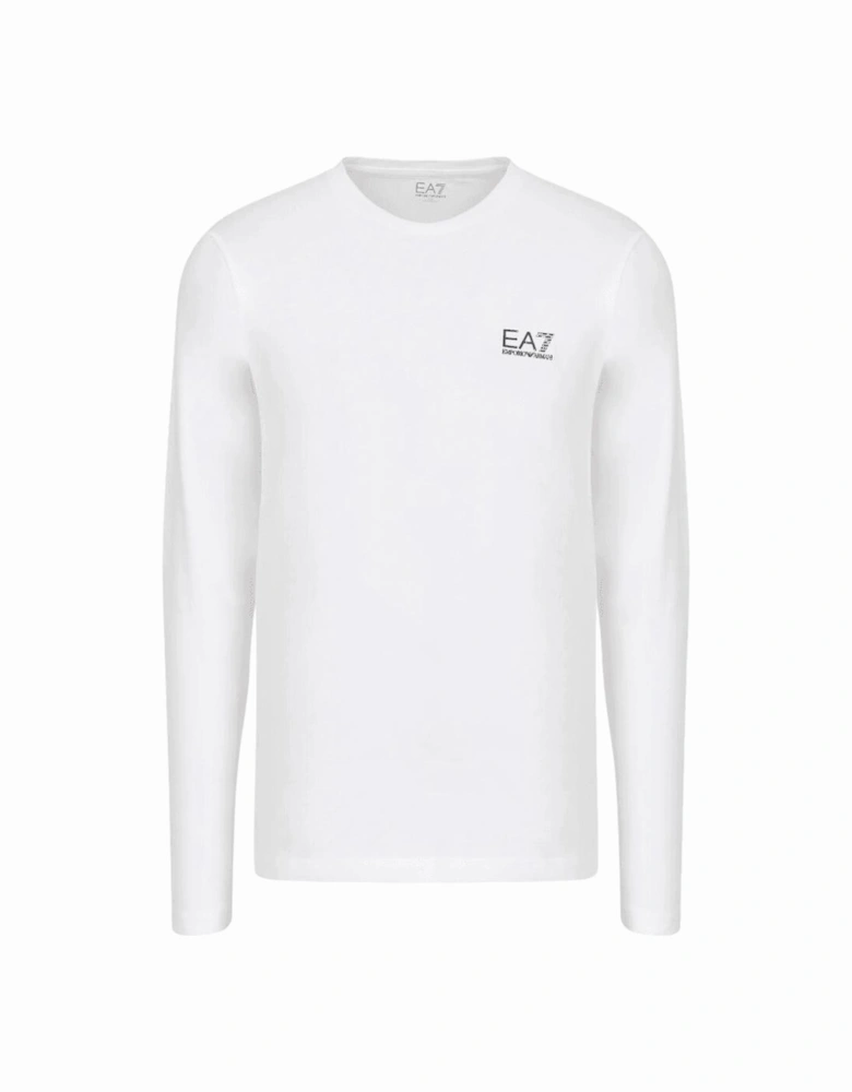 Cotton White Long Sleeve T-Shirt