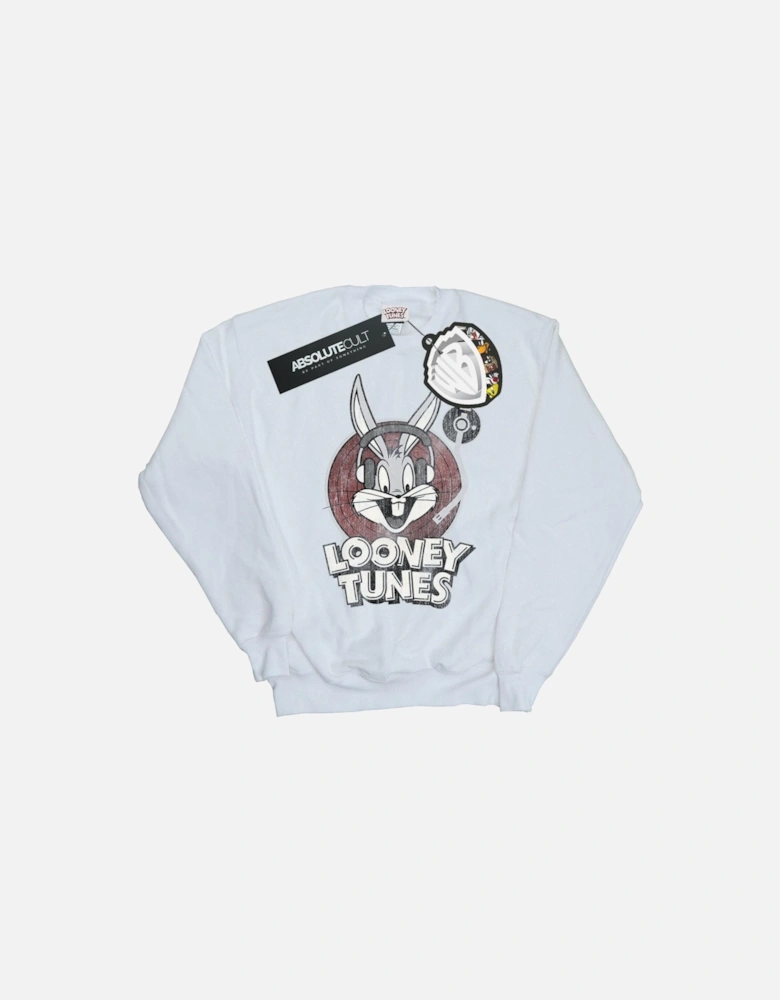 Boys Bugs Bunny Circle Logo Sweatshirt