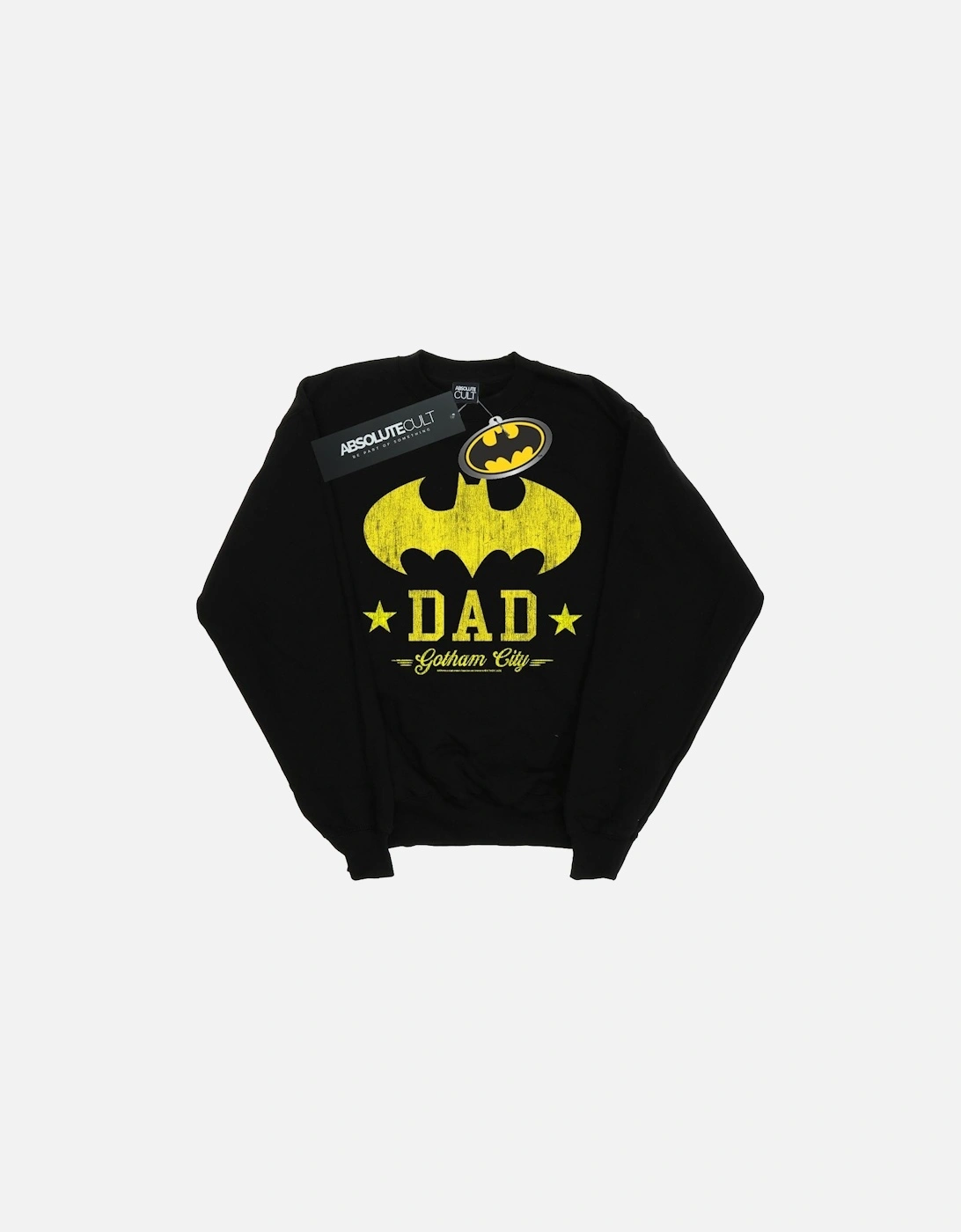 Mens Batman I Am Bat Dad Sweatshirt, 4 of 3