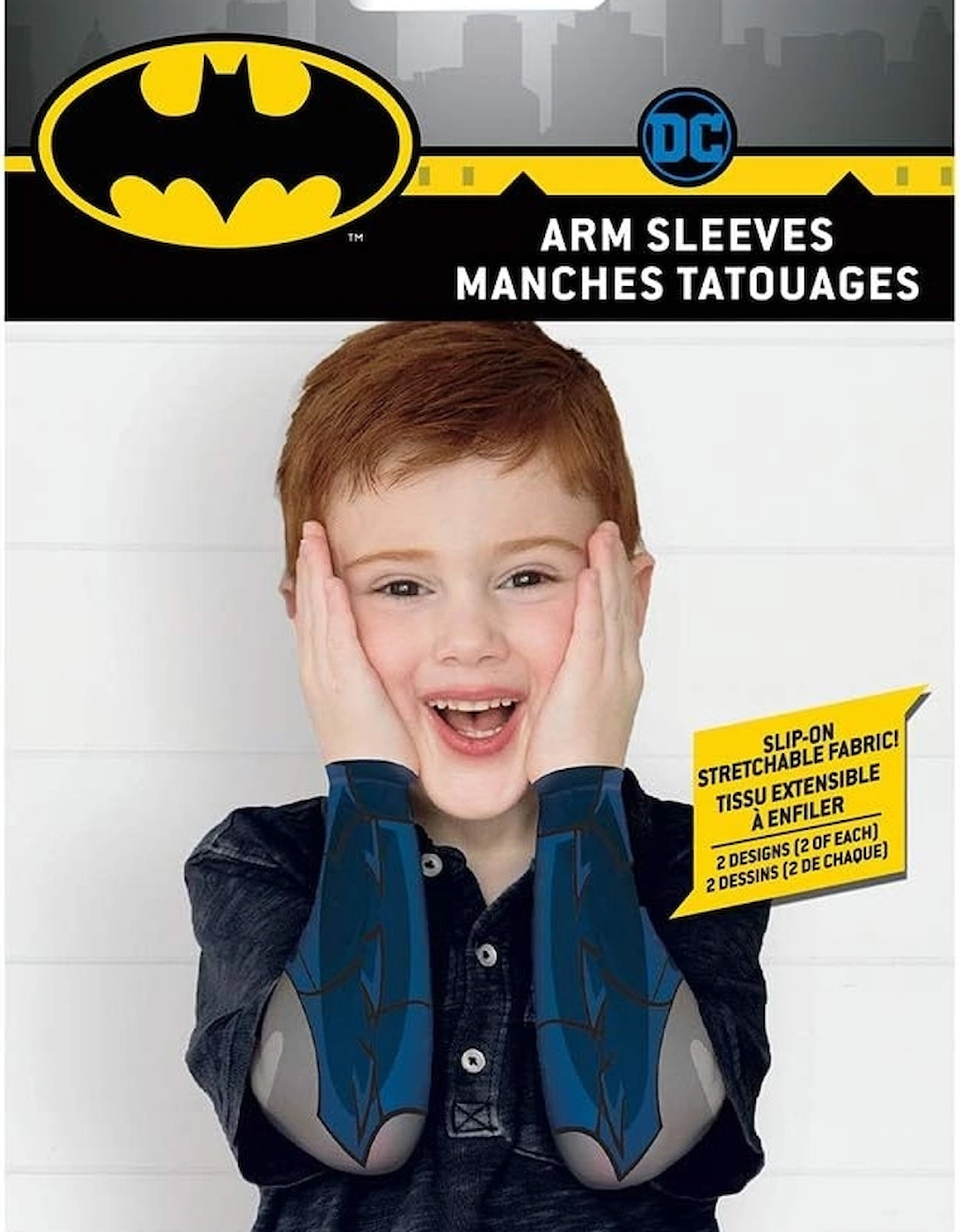 Childrens/Kids Polyester Arm Sleeves (Pack of 4), 2 of 1