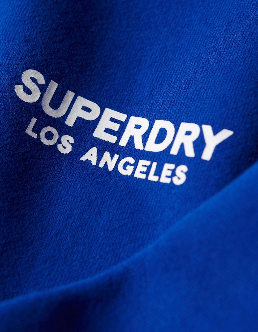 Sport Loose Crew Sweatshirt - Bright Blue