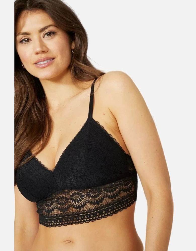 Womens/Ladies Lace Recycled Bralette