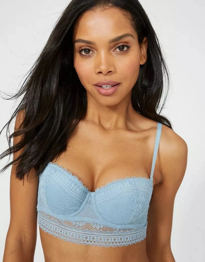 Womens/Ladies Lace Recycled Bra