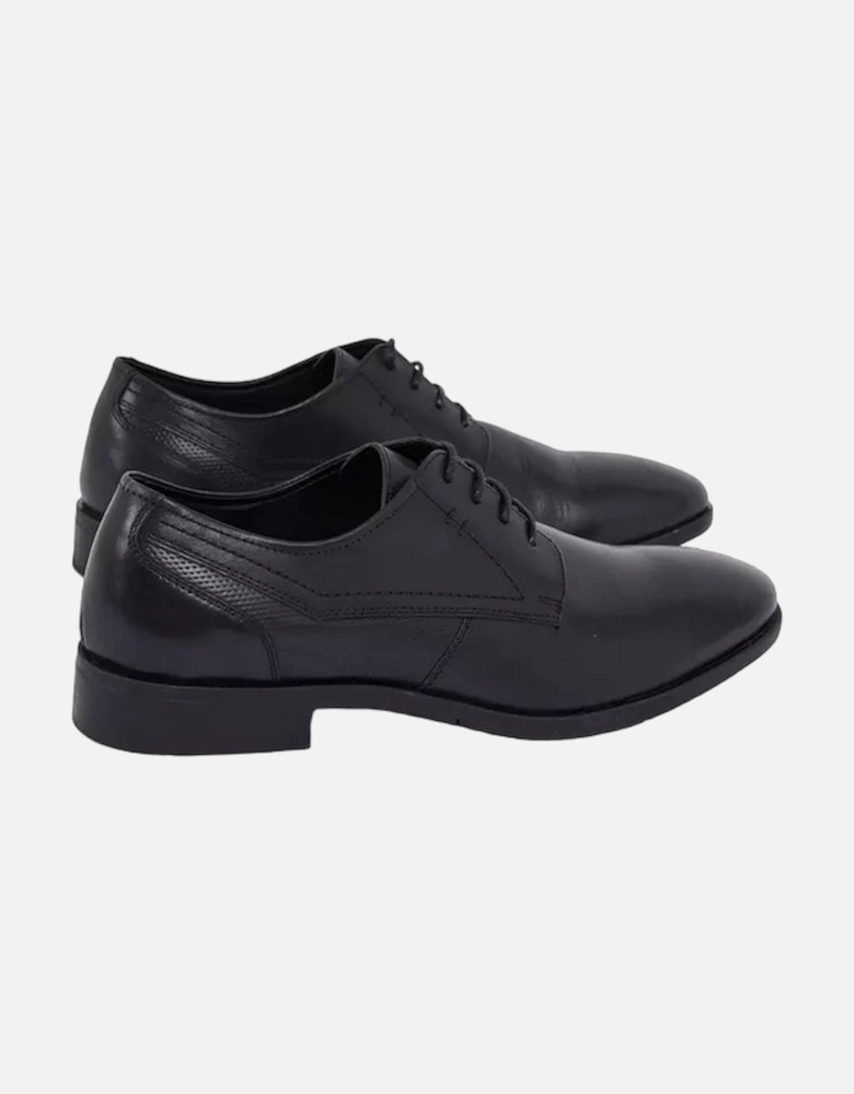Mens Aintree Perforated Leather Derby Shoes