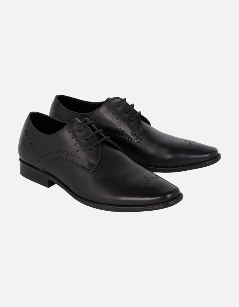 Mens Hawkins Leather Derby Shoes