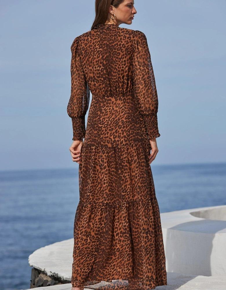 Leopard Maxi Dress