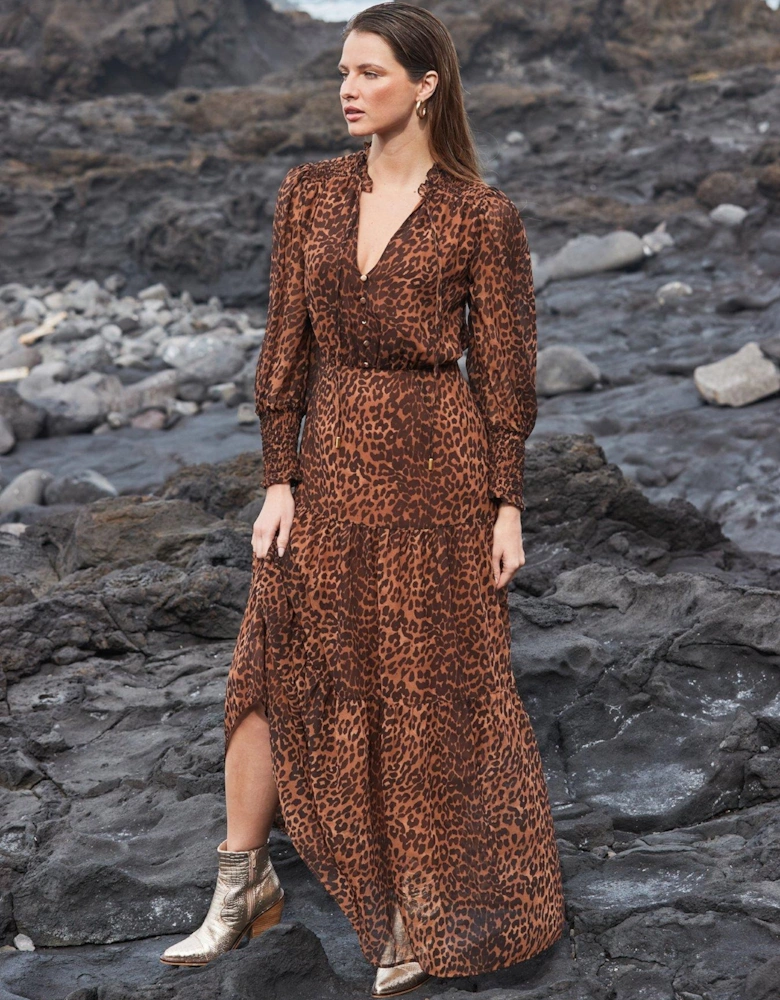 Leopard Maxi Dress